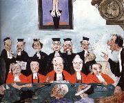 James Ensor The Wise judges oil painting artist